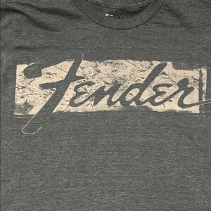Fender Stone Gray Small Shirt